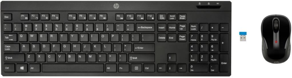 TECNOSHOP Kit tastiera + mouse HP Z3Q63AA wireless bluetooth